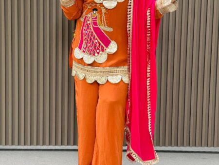 Party Wear Top Sarara with Dupatta