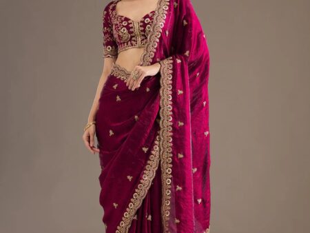 Satin Silk Saree