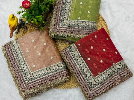 Adorable Beautiful Designer Saree