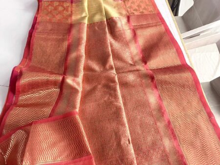 Pure Silk Feel Designer Saree