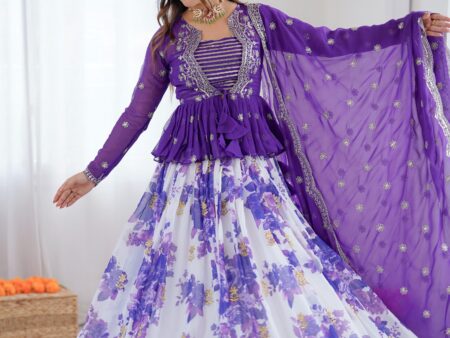 SP-15 Designer Semi-Stitched Lehenga Set