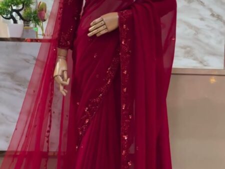 Designer Saree with Dupatta Elegant Ethnic