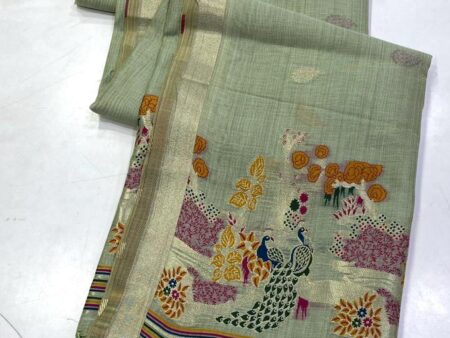 Munga Cotton Saree Weaving Design