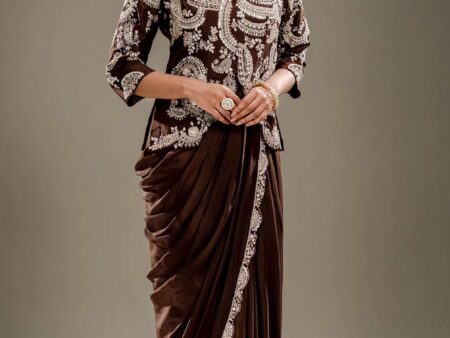 Chinon Saree Set